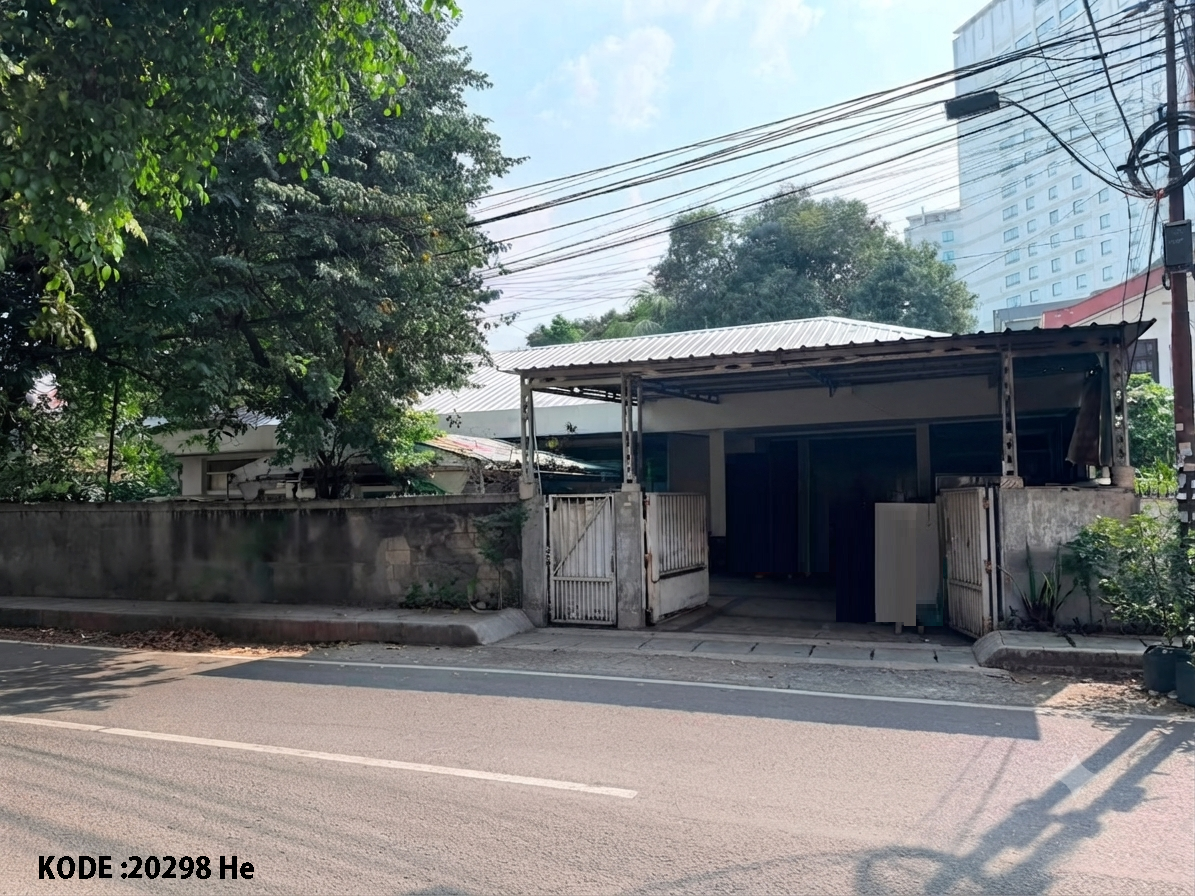 Dijual Rumah Tua Cempaka Putih, Luas 1.000 Meter, Kode :20298 He