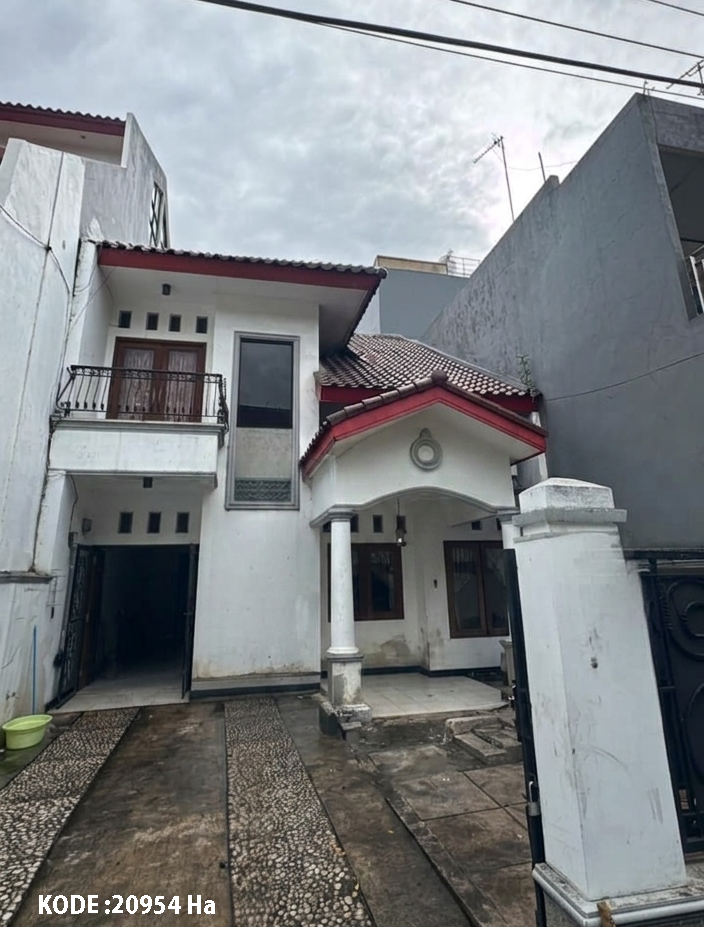 Dijual Rumah Sunter, Luas 8x16,75 Meter, Kode :20954 Ha
